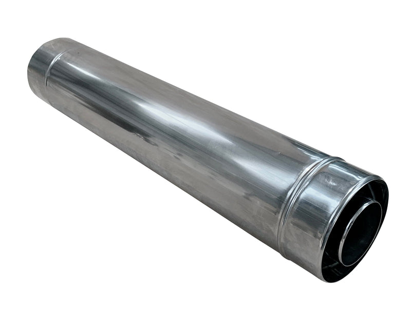 Twin Wall Flue - Section 500mm | Firebox Stoves