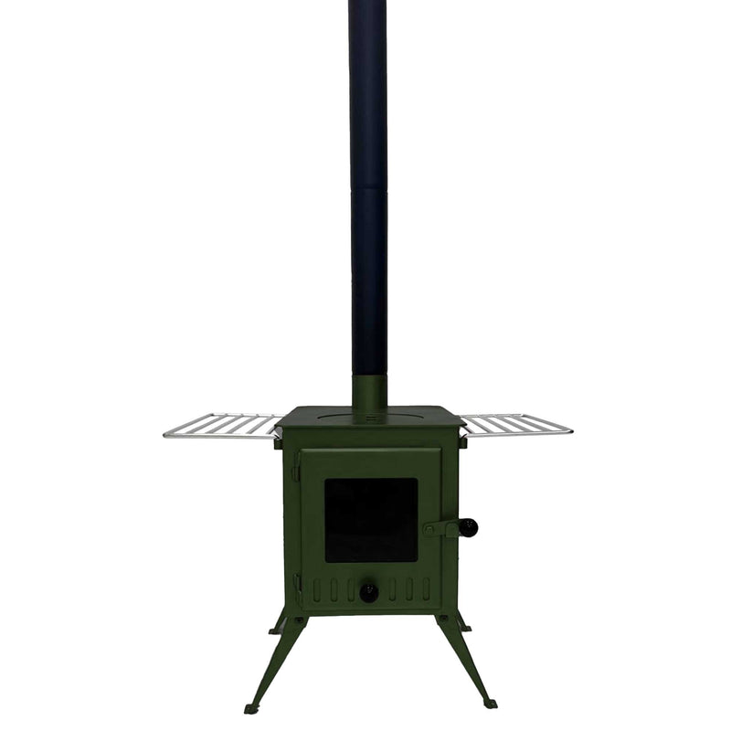 Firebox Vista Large Window Portable Wood Stove | 3.5kw 12kg