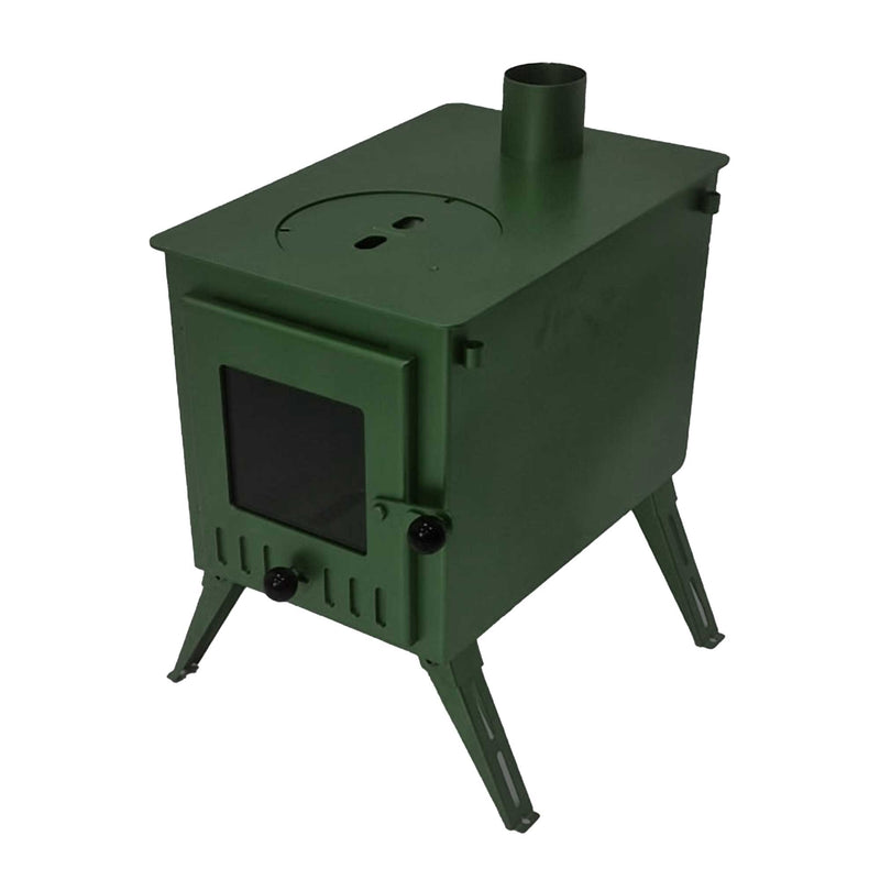 Firebox Vista Large Window Portable Wood Stove | 3.5kw 12kg