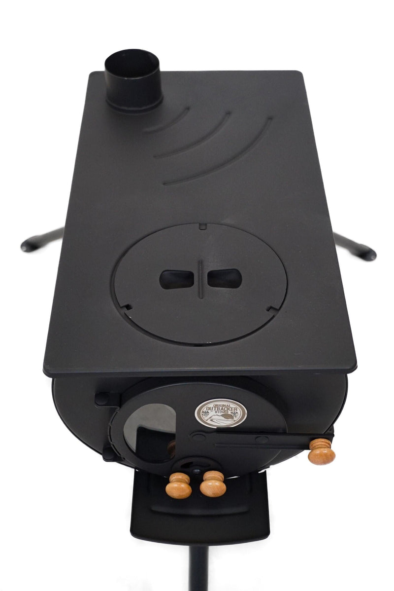 Outbacker® Pioneer Portable Window Tent Stove | 2.5KW 12KG | Robens Tipi Kit