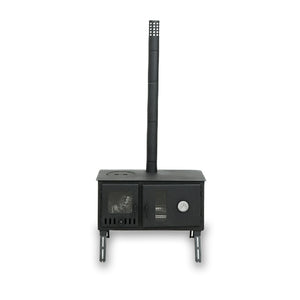 Firebox Eco Burn Range Oven Portable Wood Stove | 3.5kw 20.5kg