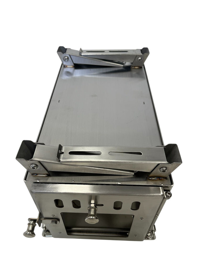 Firebox Flame Clear View Portable Wood Stove | 3.5KW 14KG - Robens Tipi Kit