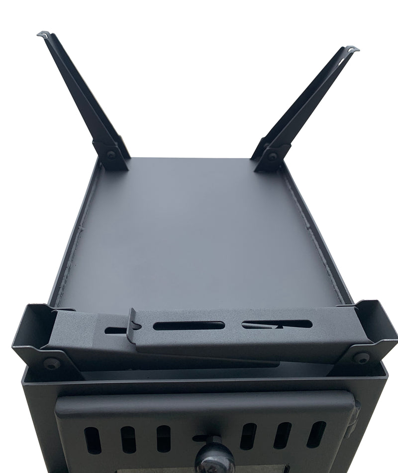 Firebox Vista Eco Burn Large Window Portable Wood Stove | 3.5kw 12kg