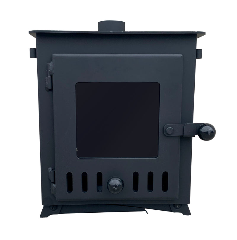 Firebox Vista Eco Burn Large Window Portable Wood Stove | 3.5kw 12kg